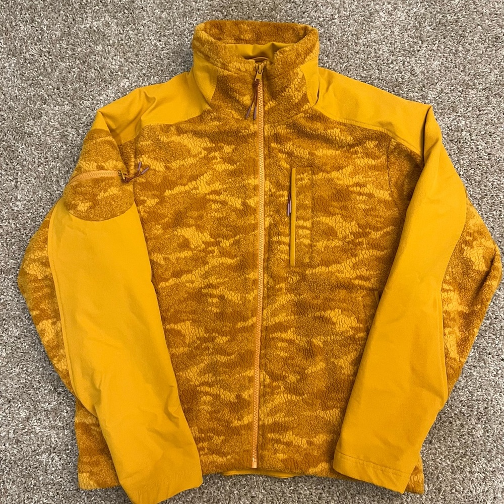 Unisex Yellow Camo Jacket
